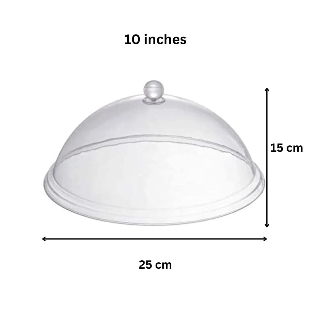 PC Transparent Round Dome Food Cover — view 2