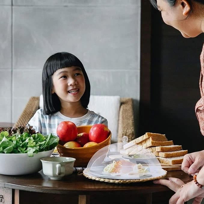 PC Transparent Round Dome Food Cover — view 5
