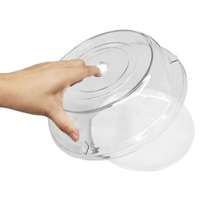 PC Transparent Round Flat Top Food Cover — view 5