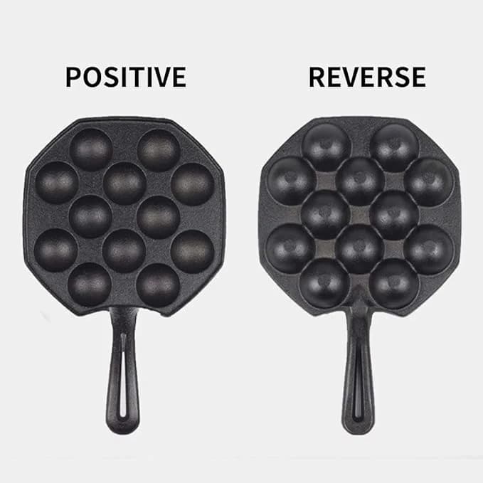 Cast Iron Pan with for Appe/Mini Idli — view 5