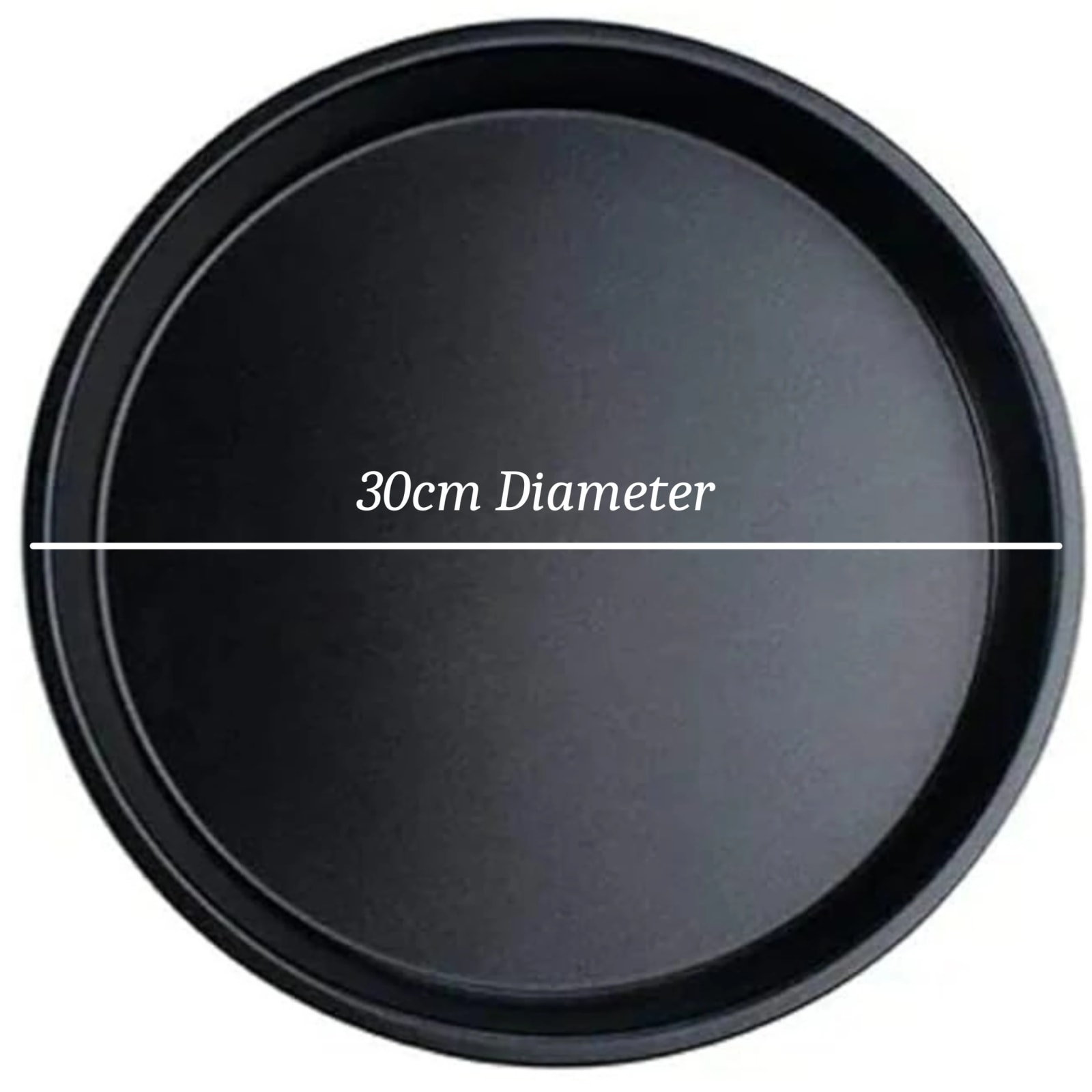 Non-Stick Round Pizza Pan Plate — view 2