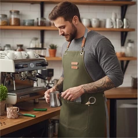 Cloth Based premium Chef Cooking Apron — view 3