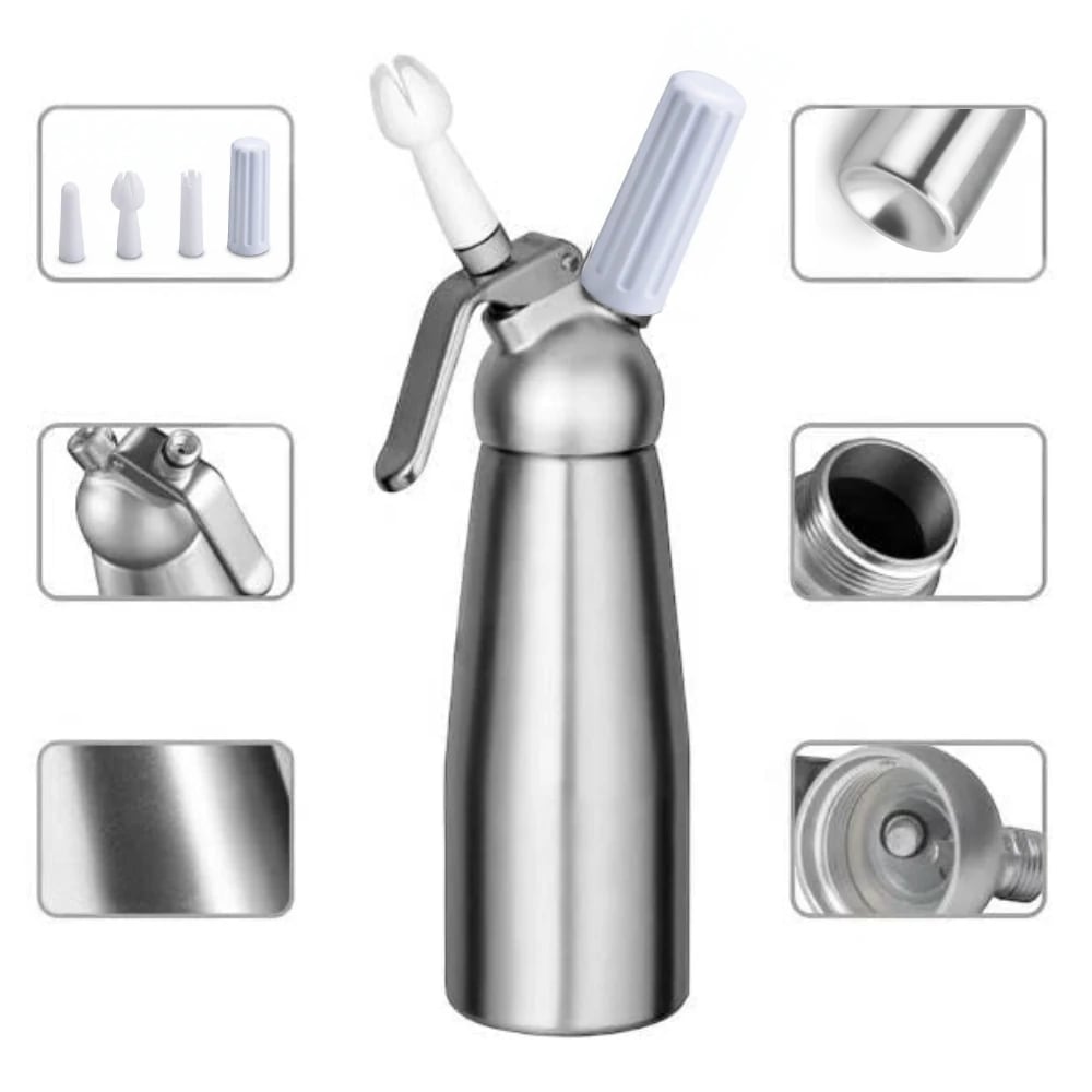 Aluminium Cream Whipper - Heavy — view 5