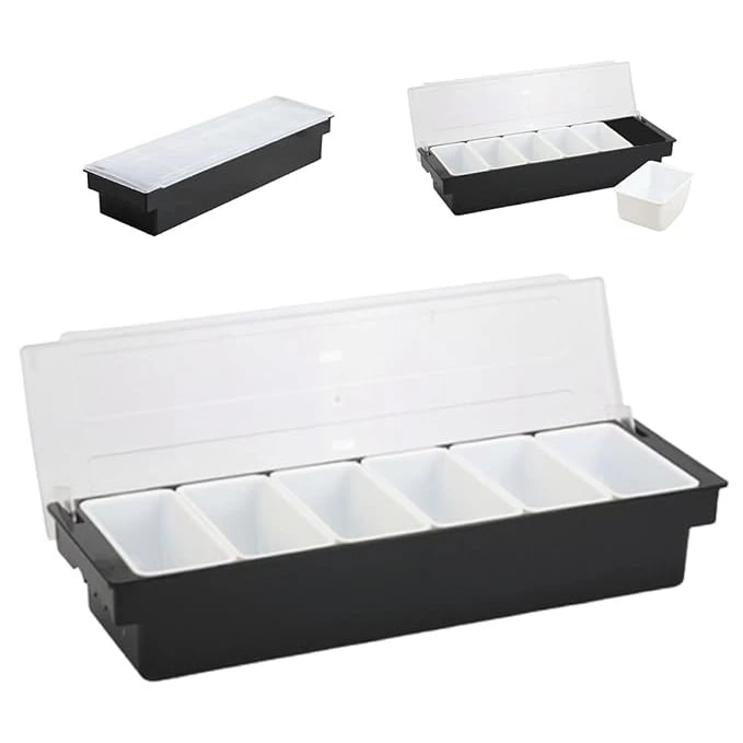 Plastic Condiment/Spice/Masala Box with PC Lid — view 9