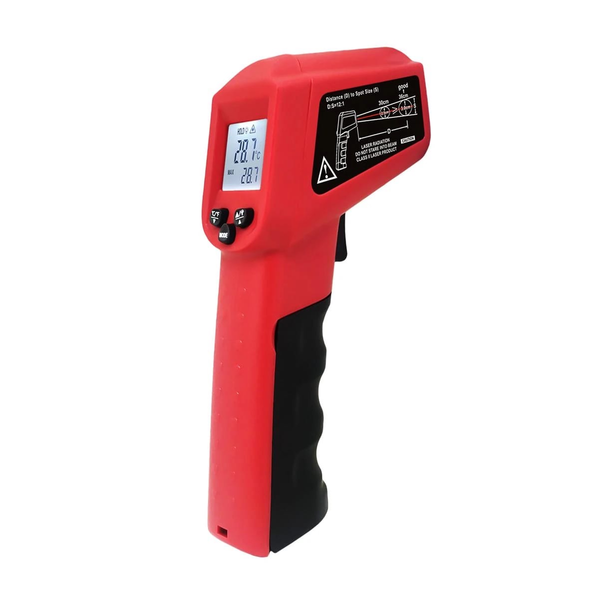 All Purpose Laser Thermometer Premium (Temp Range: -50°C to +550°C) — view 5