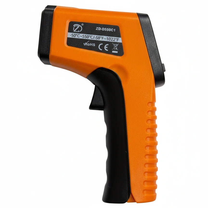 All Purpose Laser Thermometer Regular (Temp Range: -50°C to +550°C) — view 9
