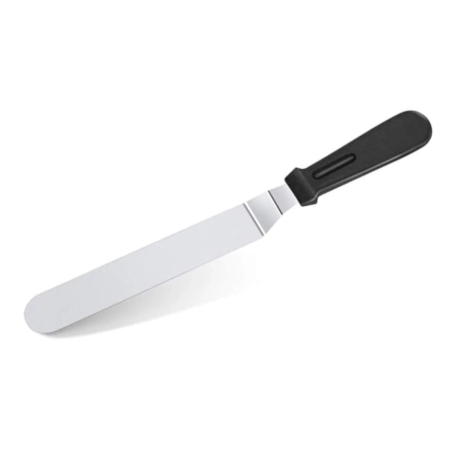 Plastic Black Handle Bend Palette Knife