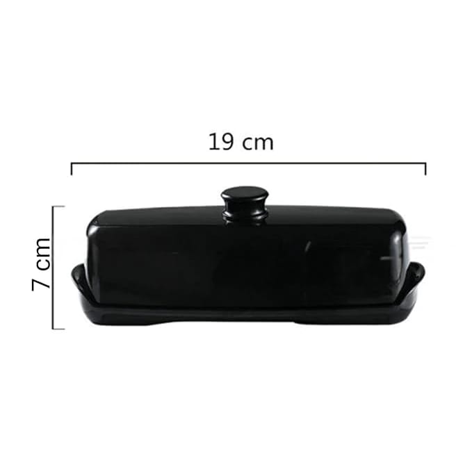 PC Butter Holder Tray with Lid & SS Butter Slicer Knife — view 2