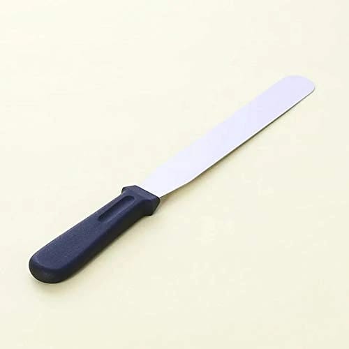 Plastic Black Handle Straight Palette Knife — view 6