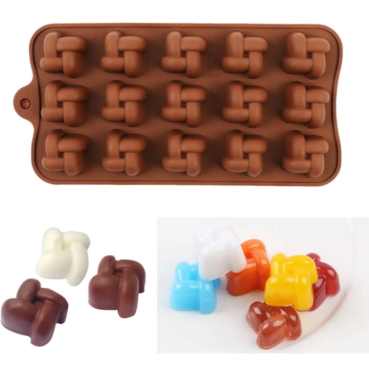 Silicon Chocolate Mould 15 in 1 — view 3