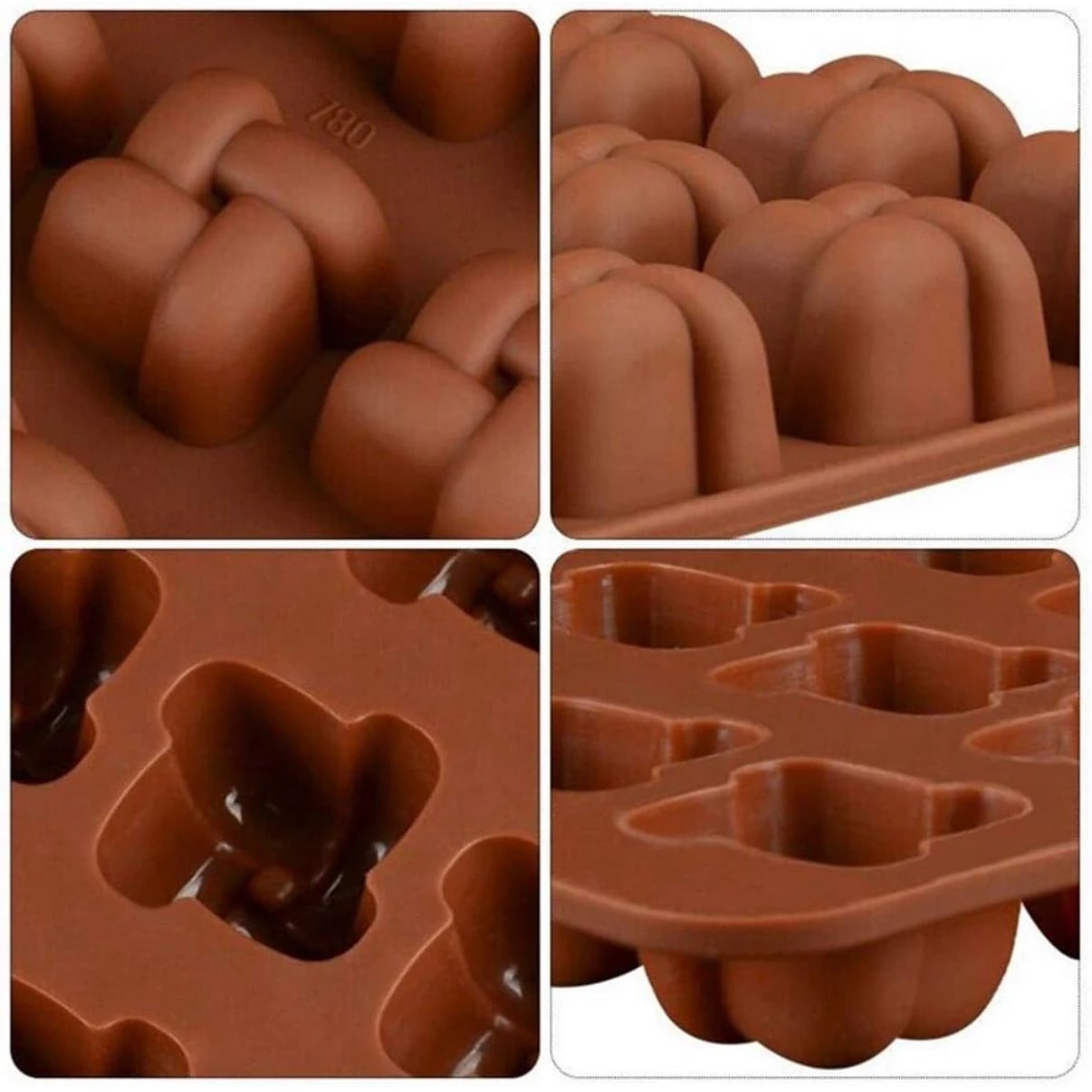 Silicon Chocolate Mould 15 in 1 — view 5