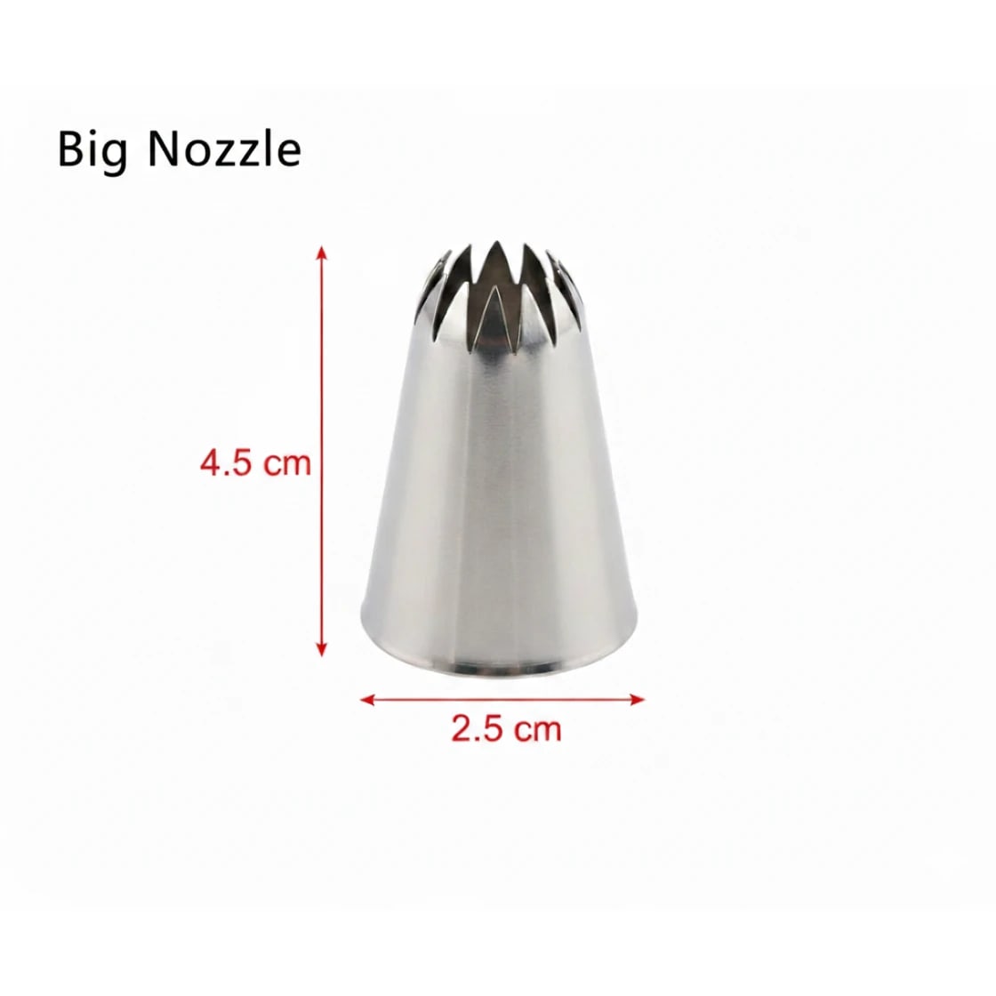 SS Nozzle 52pc in White Box - All Unique Designs — view 3