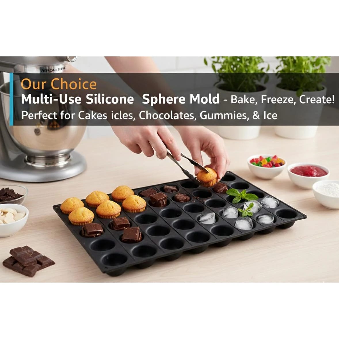 Teflon Coated Muffin Mould — view 4