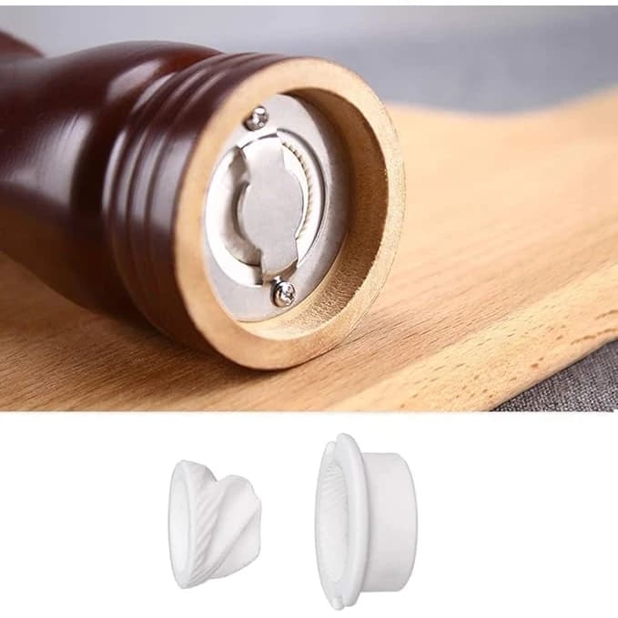 Wooden Pepper Mill - Walnut Brown — view 7