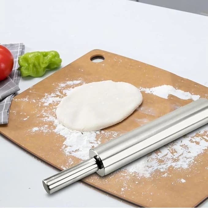 SS Rolling Pin (Belan) with 5cm Diameter — view 4