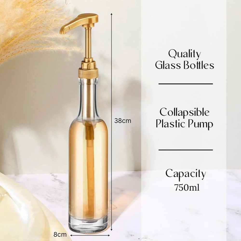 Glass Syrup/Sauce/Liquid Dispenser — view 2