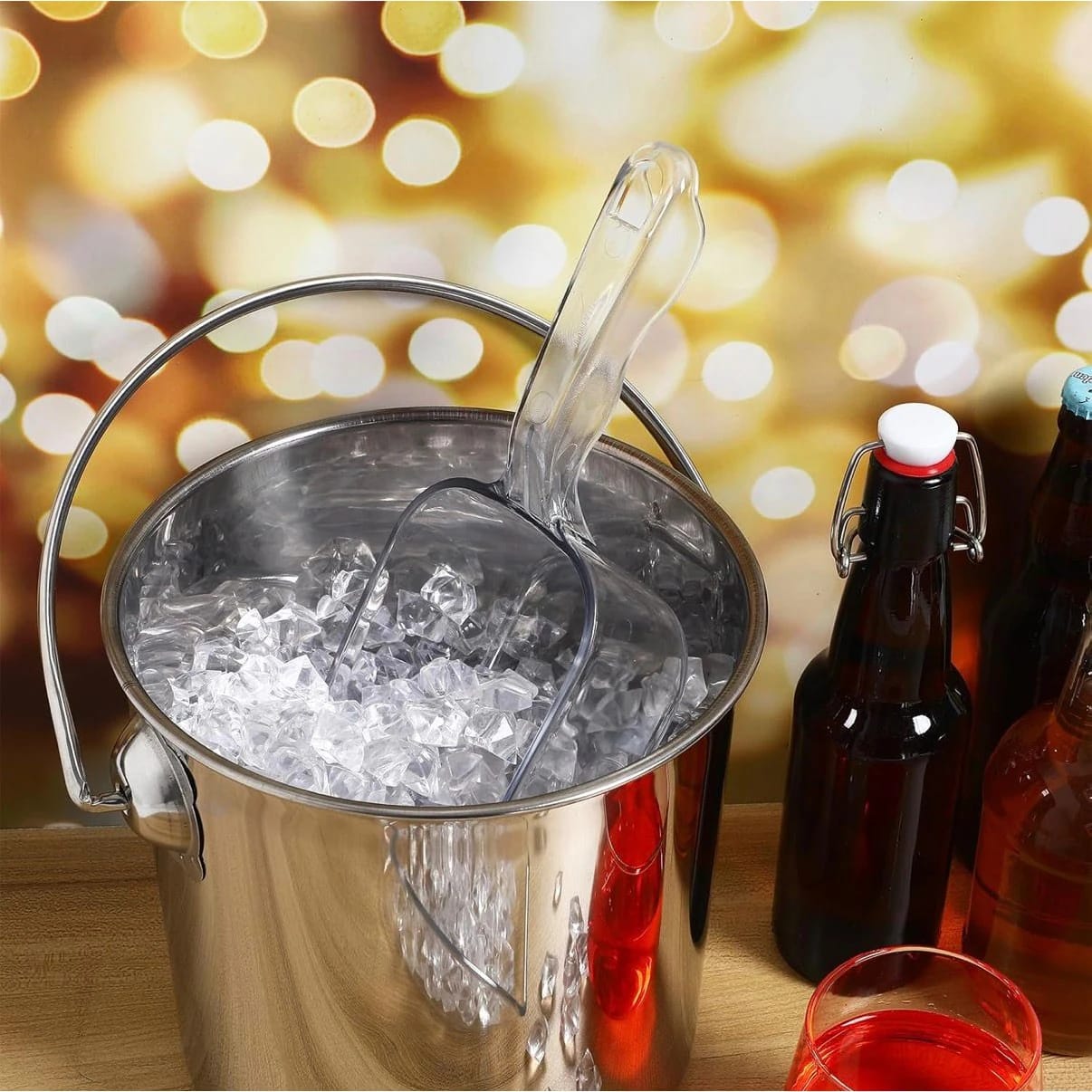 PC Grain/Ice Scoop with Flat Bottom — view 4