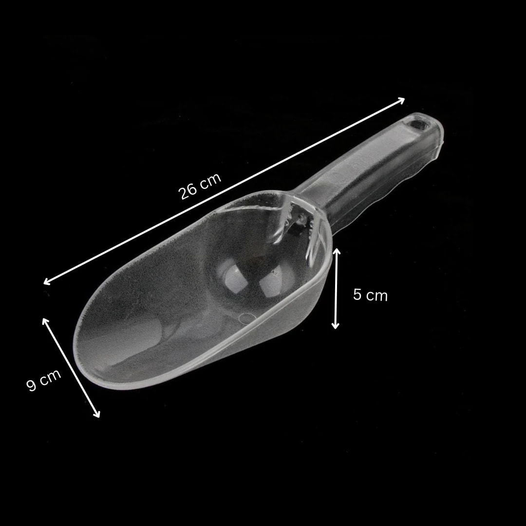 PC Grain/Ice Scoop with Round Bottom — view 2