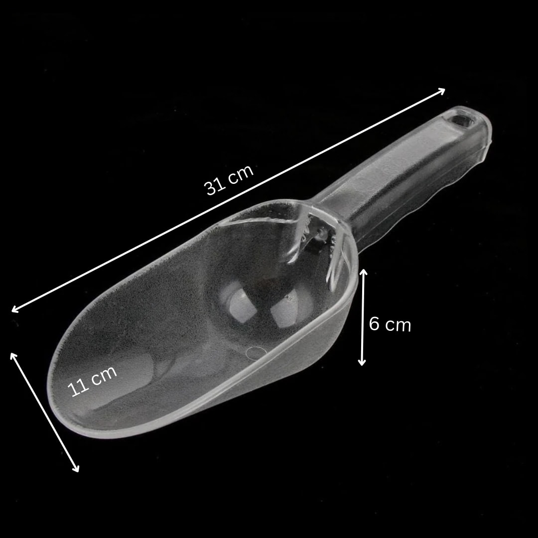 PC Grain/Ice Scoop with Round Bottom — view 2