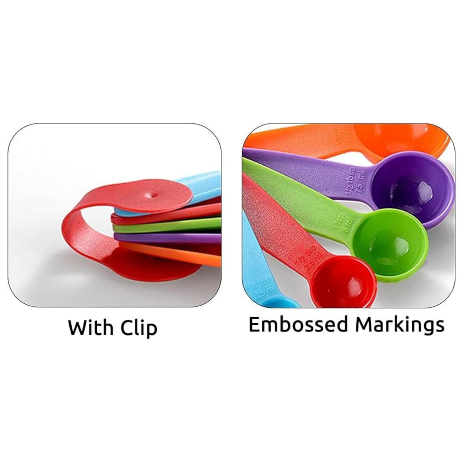 Plastic Heavy Measuring Spoon — view 7