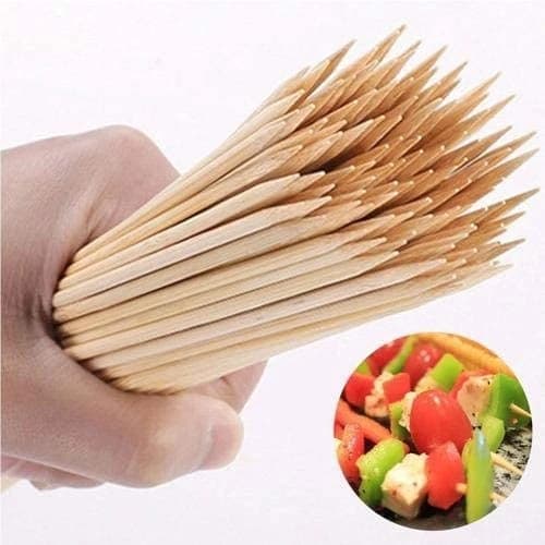 Wooden Bamboo Sticks | Thickness: 0.2cm | Quantity ~ 90pp — view 4