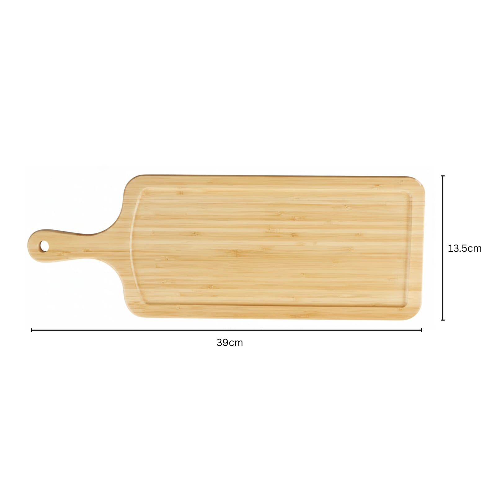 Wooden Rectangle Bat/Platter Plate — view 2