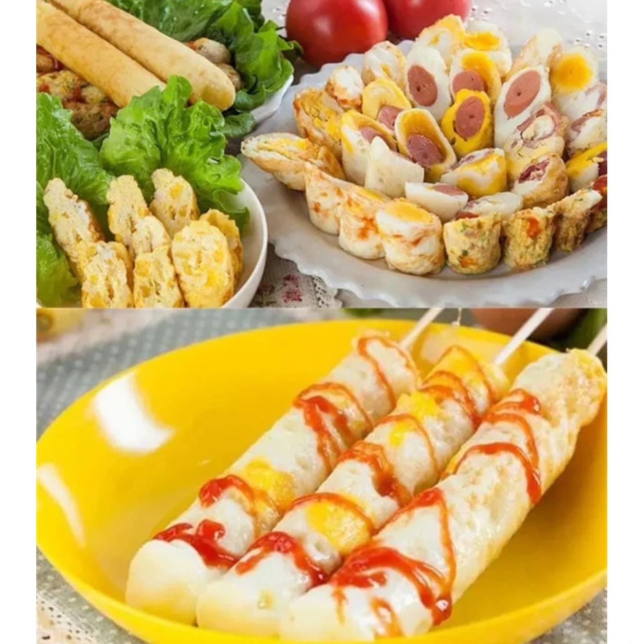 Electric 10 Slot Egg Roller/Sausage Machine — view 3