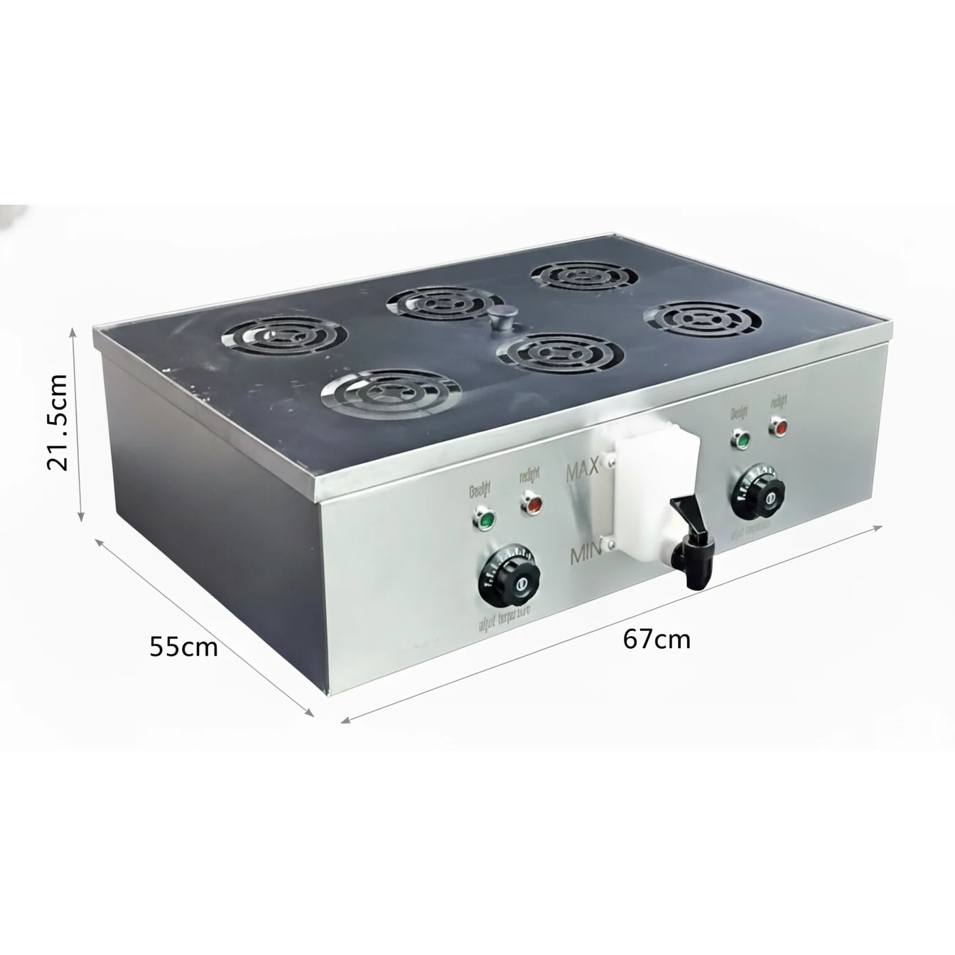 Electric Dimsum Basket Steamer – 6 Compartments — view 2