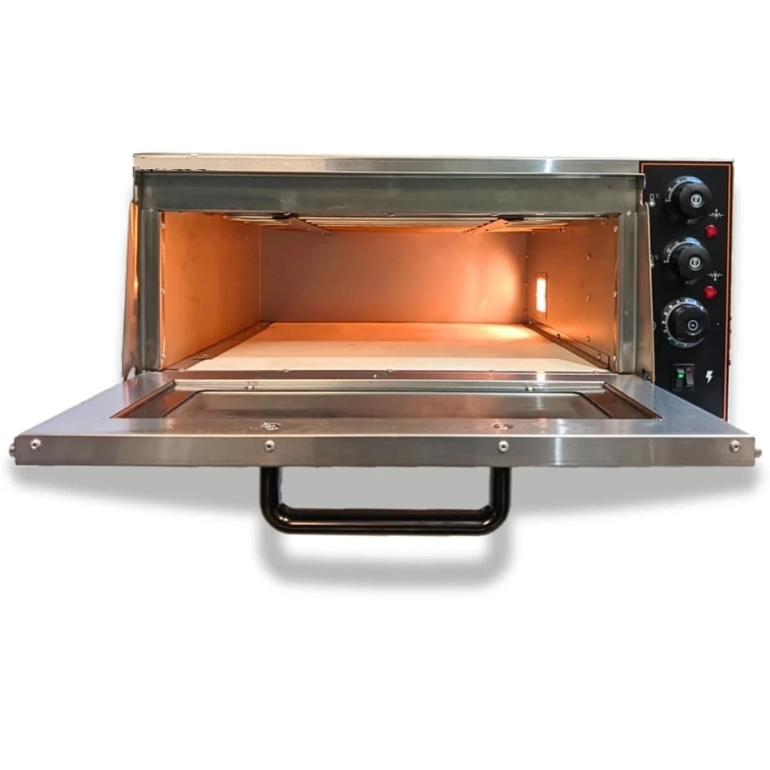 Electric Pizza Oven 1 Deck 1 Tray with Stone - 1AMS (Stone Size: 20x20 inch.) — view 4