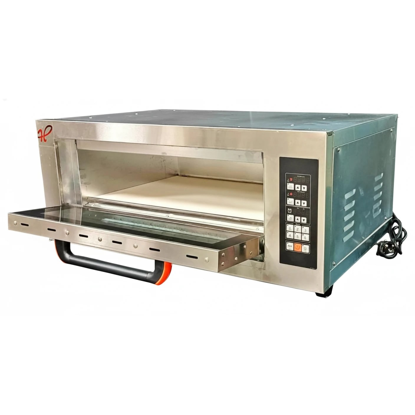 Electric Pizza Oven 1 Deck 1 Tray with Stone - Digital 1D1T (Stone Size: 16x24 inch.) — view 6