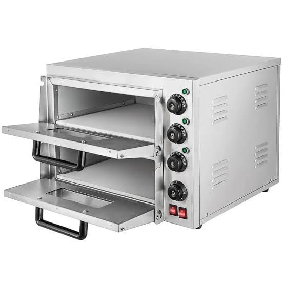 Electric Pizza Oven 2 Deck 2 Tray with 2 Stone - HS2S (Stone Size: 16x16 inch.) — view 5