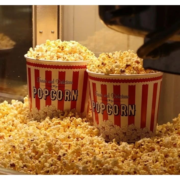 Electric Popcorn Machine with Toughened Glass - SS Body — view 4