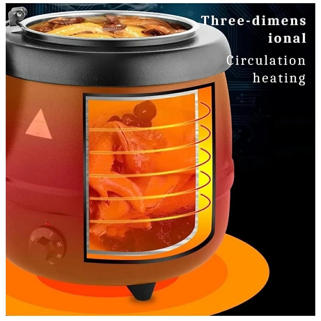 Electric Soup Pot 10L Regular Model — view 3