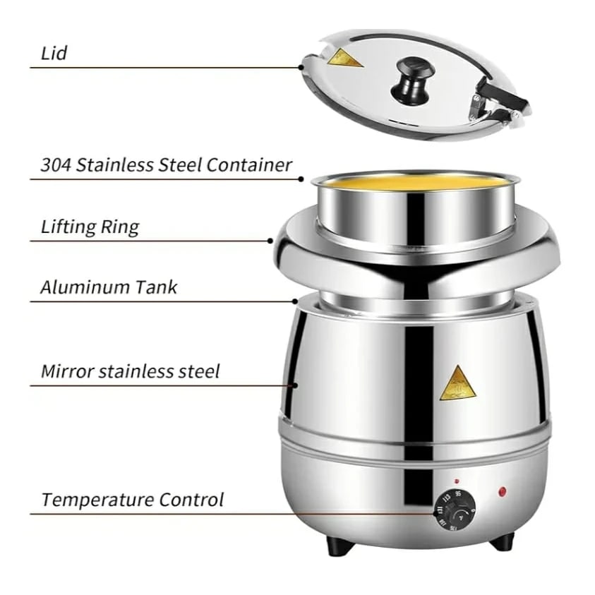 Electric Soup Pot 10L Regular Model — view 6