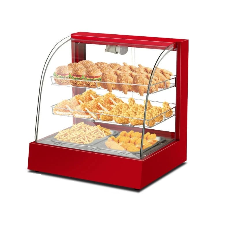 Electric 3 Layer Red Warming Showcase - Curved Model — view 6