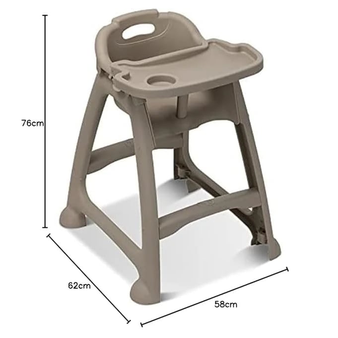 ABS Fibre Baby Chair with Removable Front Cover (1 Carton: 2 Pc) — view 2