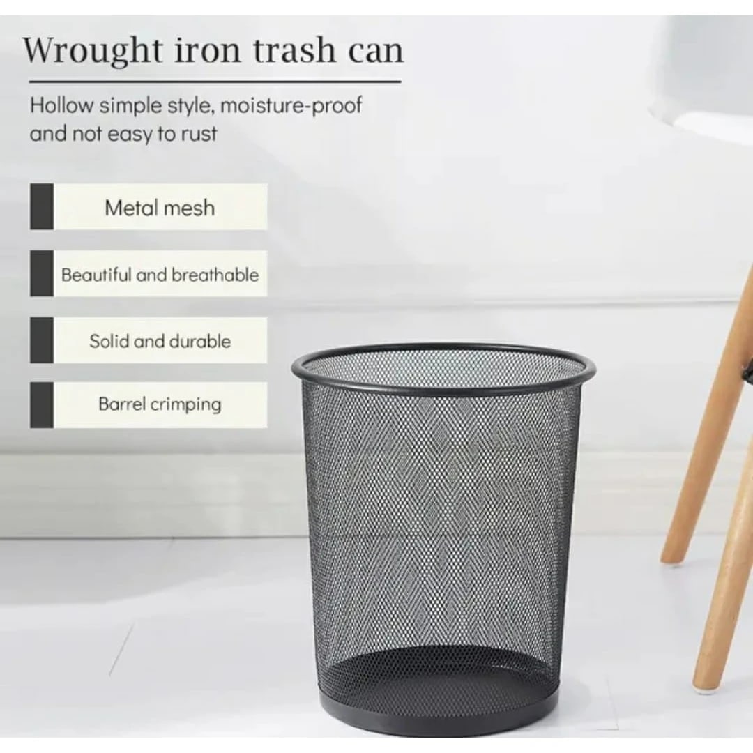 MS Black Wastebin — view 8