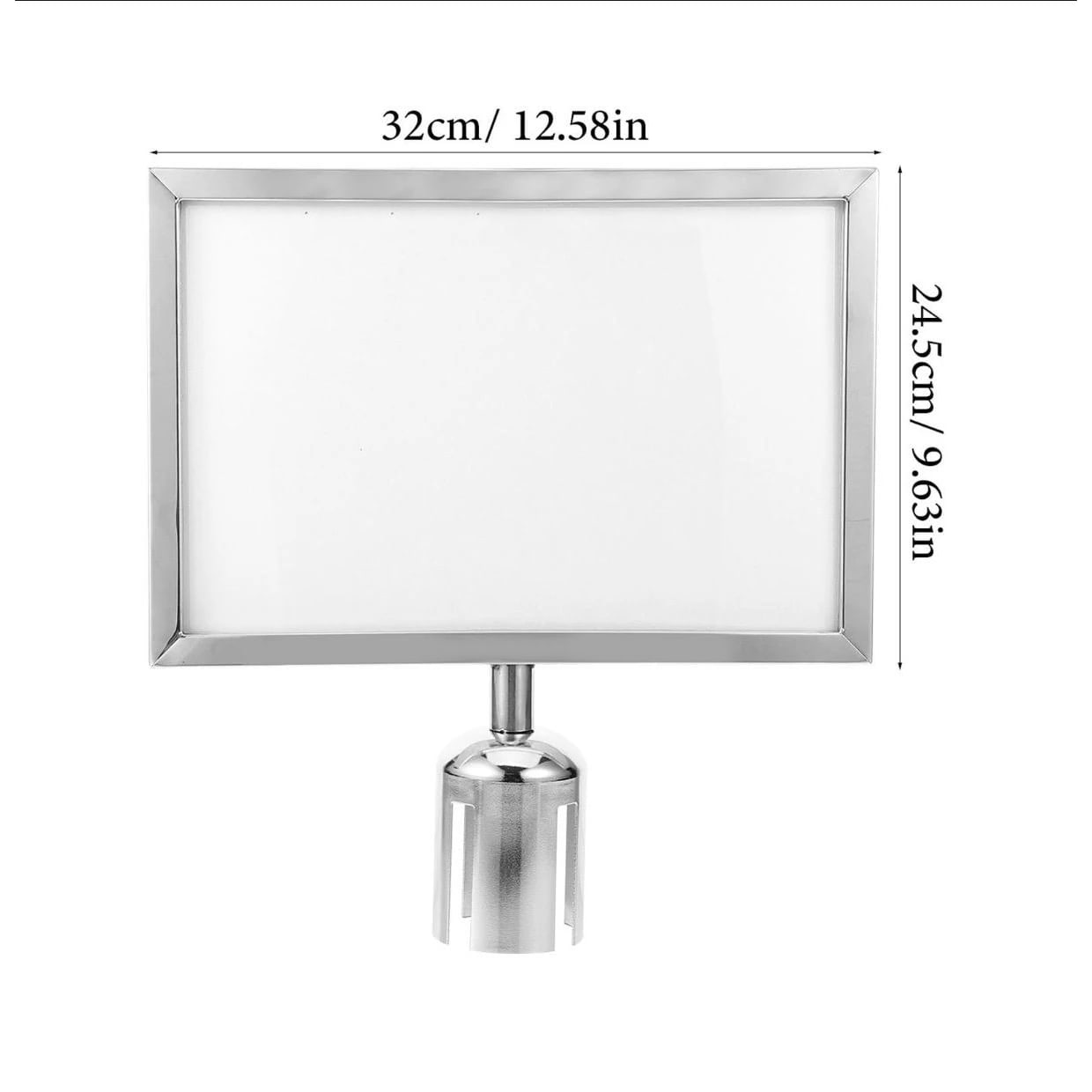 Premium Horizontal A4 Size Display Boards - Attachments on Queue Managers — view 2