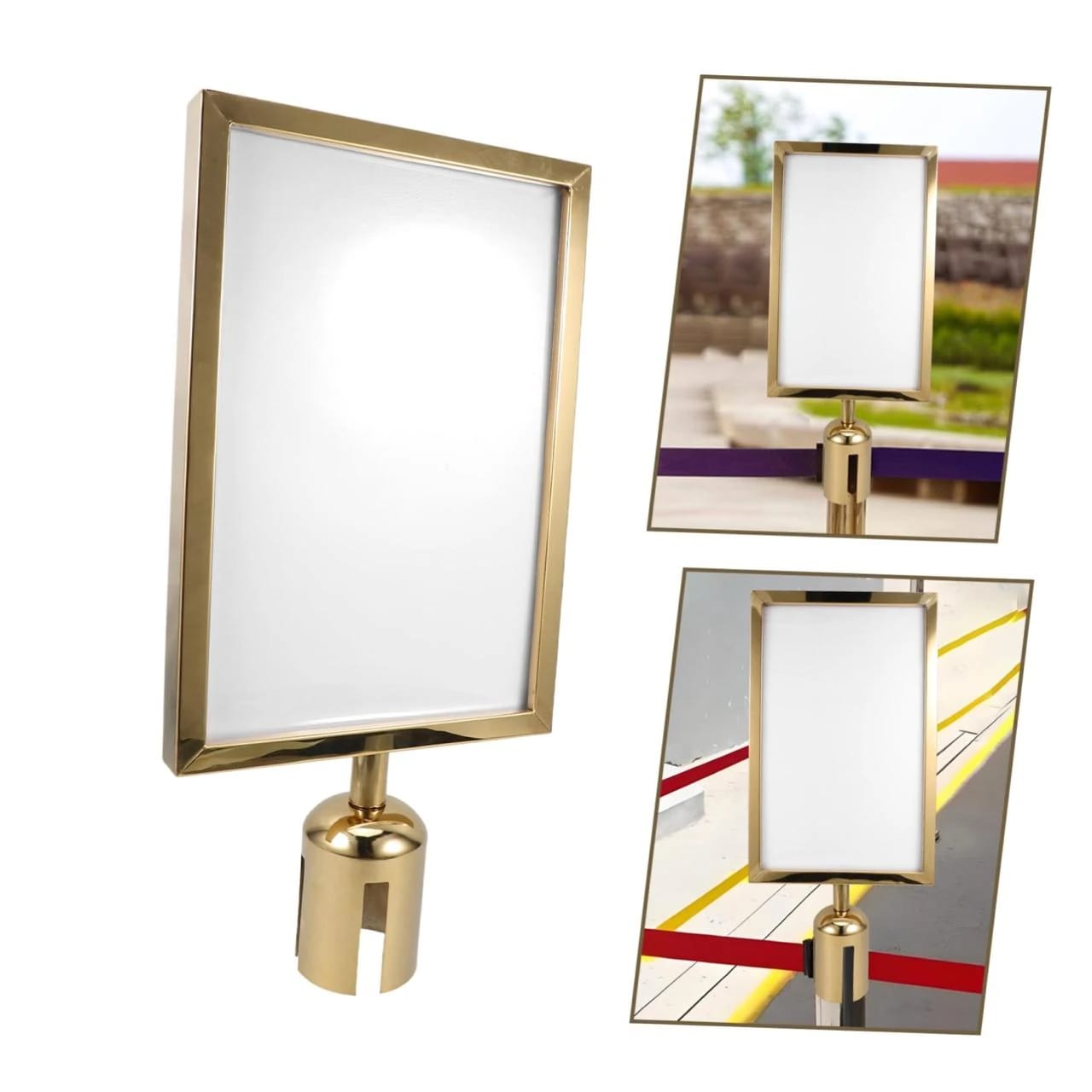 Premium Vertical A4 Size Display Boards - Attachments on Queue Managers — view 3