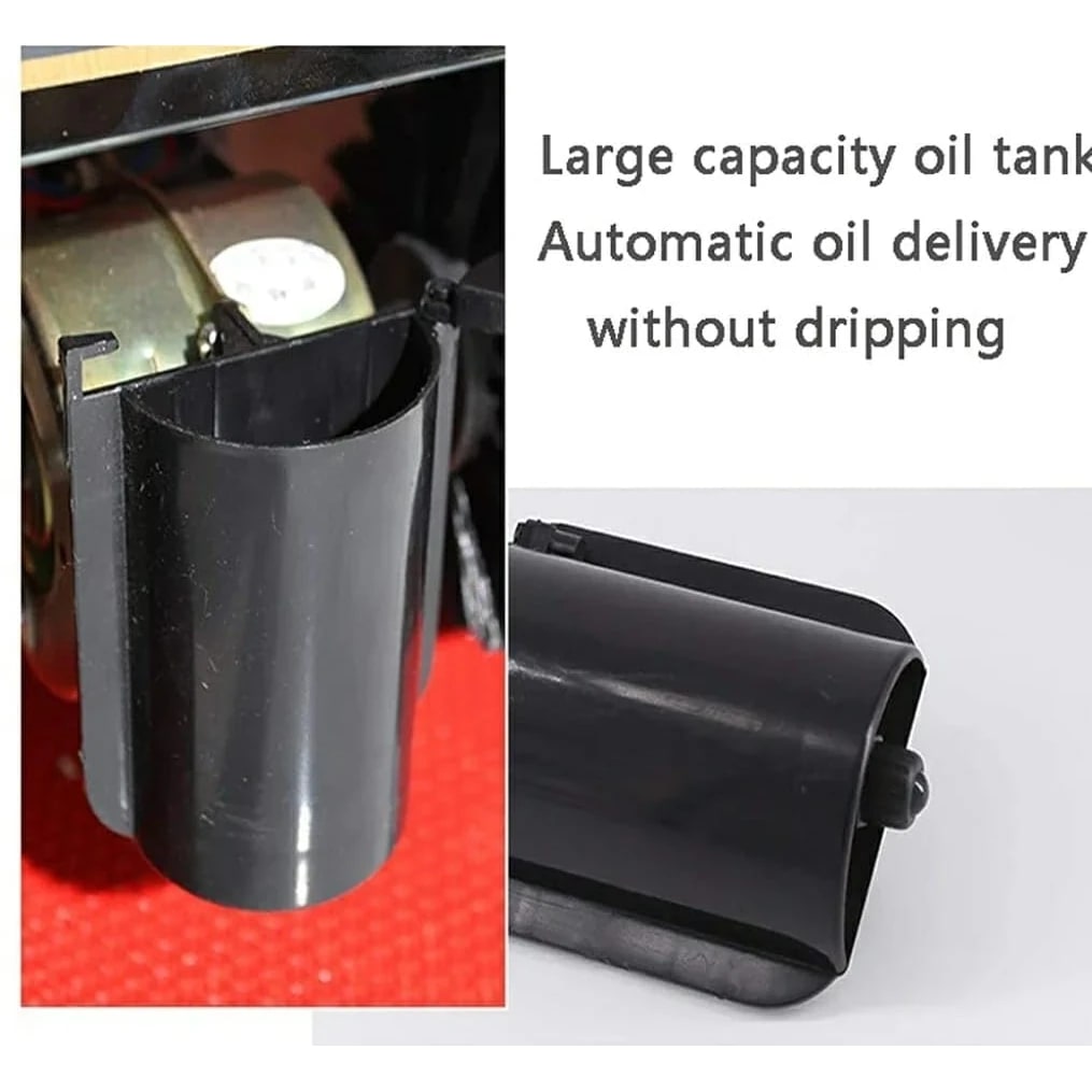 Electric Shoe Polish Machine with Heavy Wooden Back Board & Mirror Finish — view 5