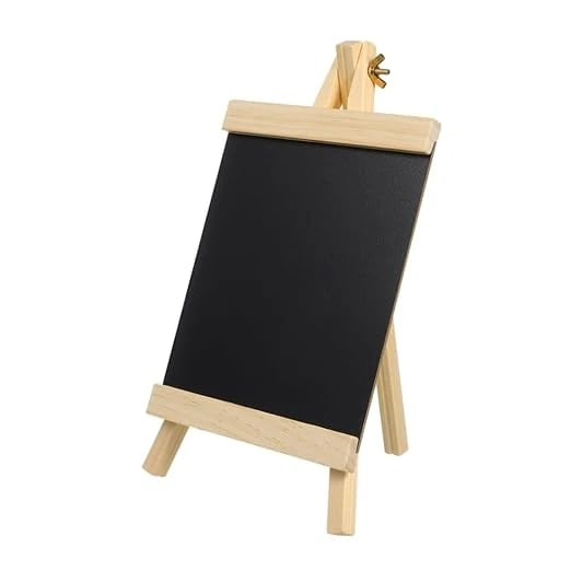 Wooden Mini Black Display Board