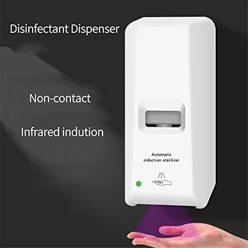 Plastic Automatic Rechargeable Soap Dispenser with Sensor (2 in 1 Battery + Adapter) - 1000ml — view 4