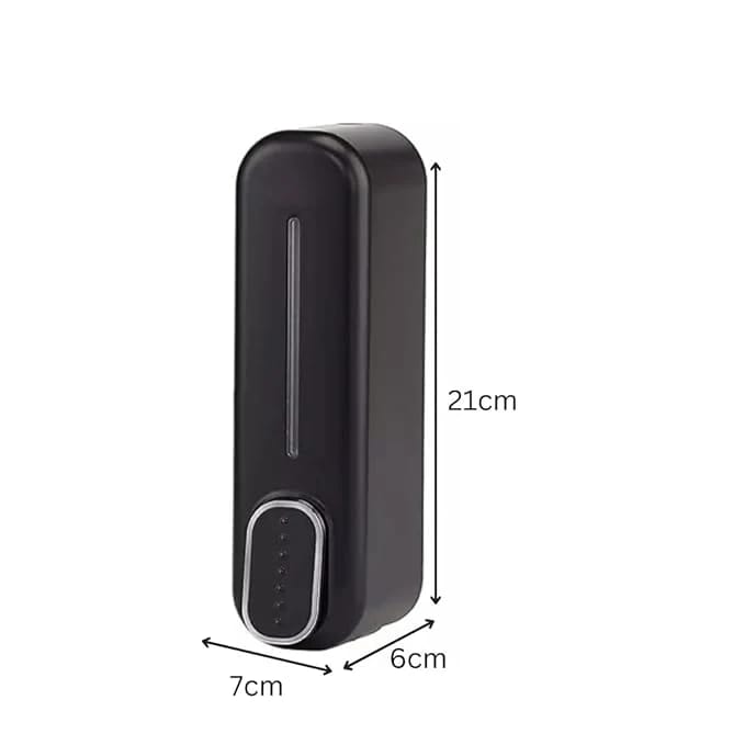 Plastic Soap Dispenser with Manual Press Function - 350ml | Slim Body — view 2