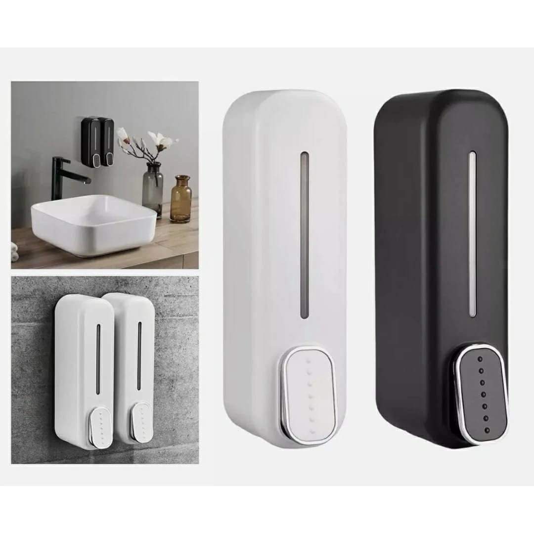 Plastic Soap Dispenser with Manual Press Function - 350ml | Slim Body — view 9