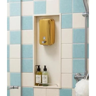 SS Soap Dispenser with Manual Press Function - 1000ml — view 3