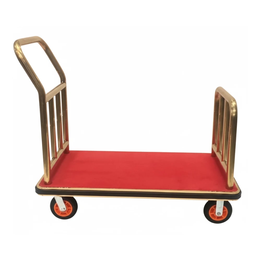 Rectangle Luggage Trolley with Heavy 15cm Diameter Wheels — view 5