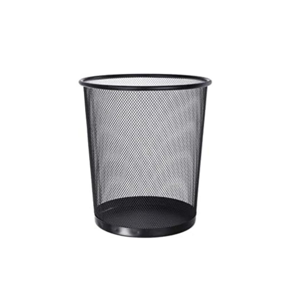 MS Black Wastebin