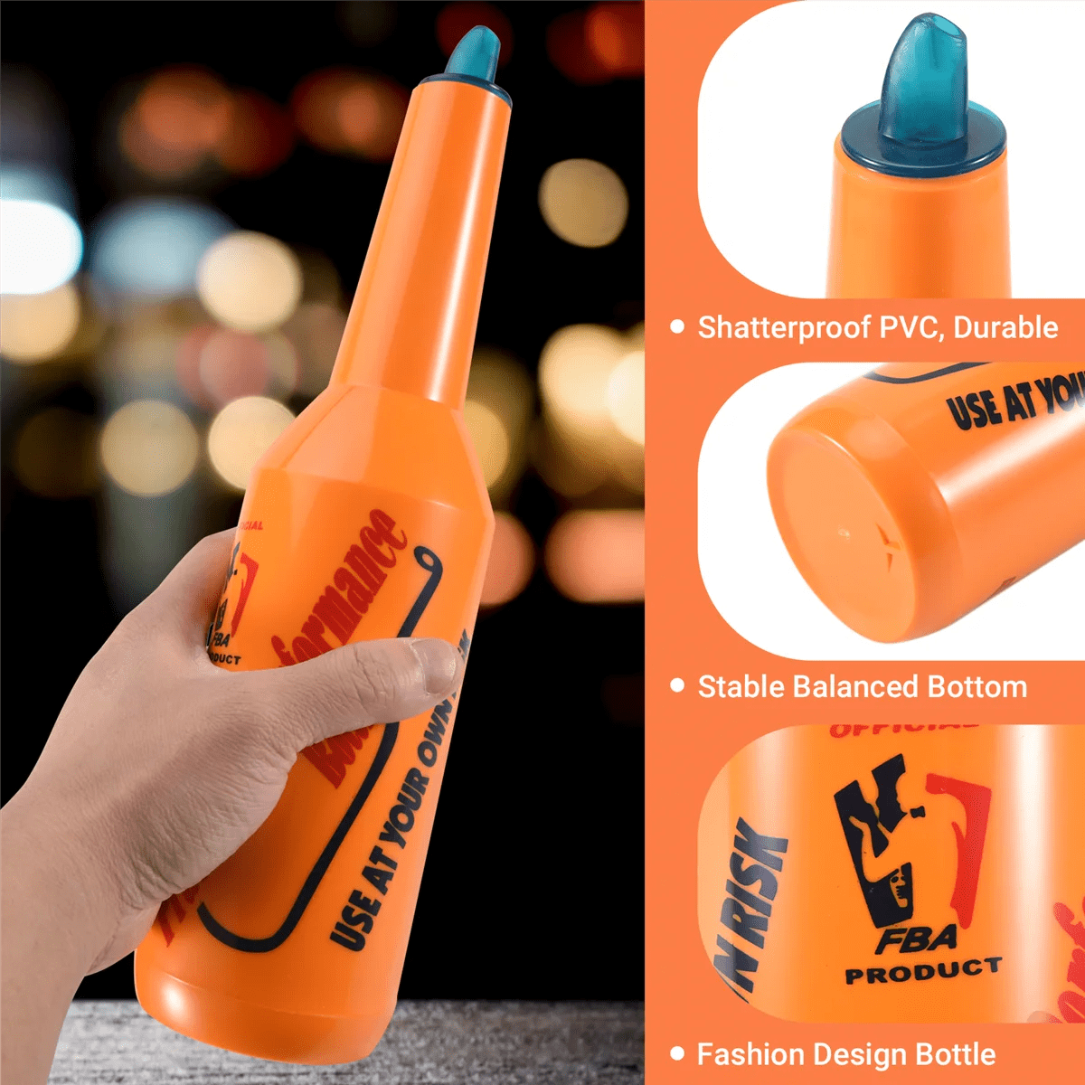 Plastic Flair Bottle — view 7
