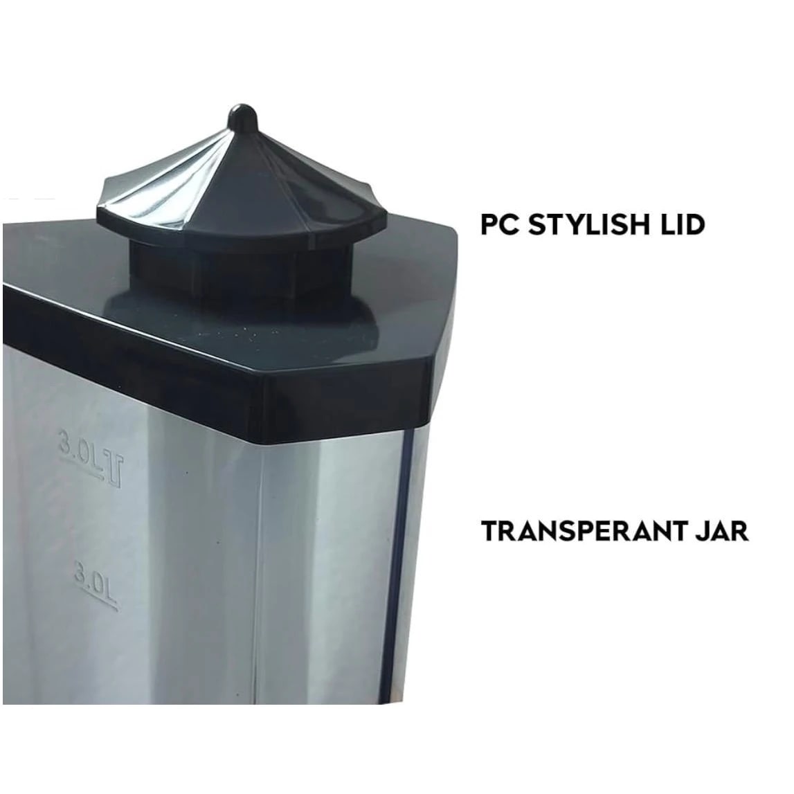 Beer Tower with 3 Green Taps - LED Backlight | 3 Compartments 3 Flavours | 3L — view 4