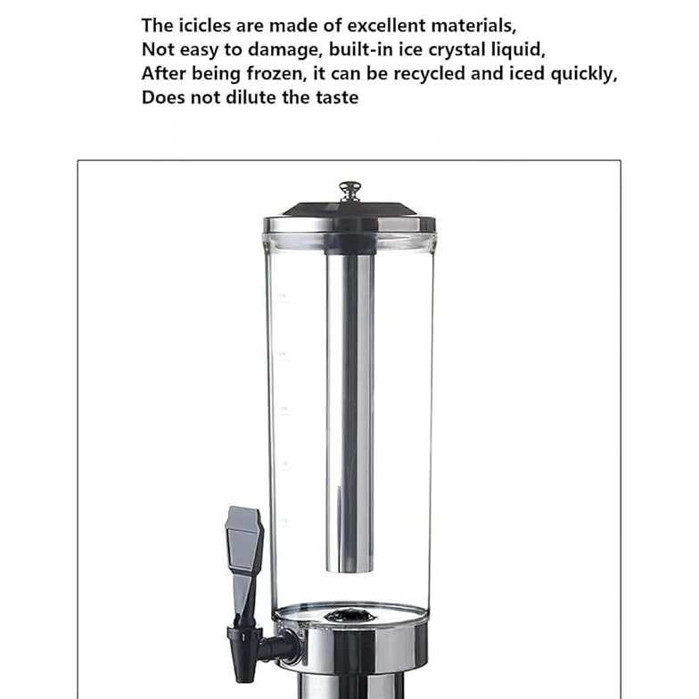 Beer Tower with SS Gel Based Ice Tube & LED Lights - 3L — view 4